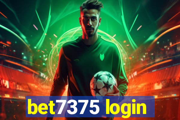 bet7375 login